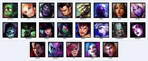 LA | Unranked | Handmade | Level 30 | 7 Skins | 21 Champions | Full Access