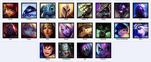 EUW | Unranked | Handmade | Level 17 | 5 Skins | 20 Champions | Full Access