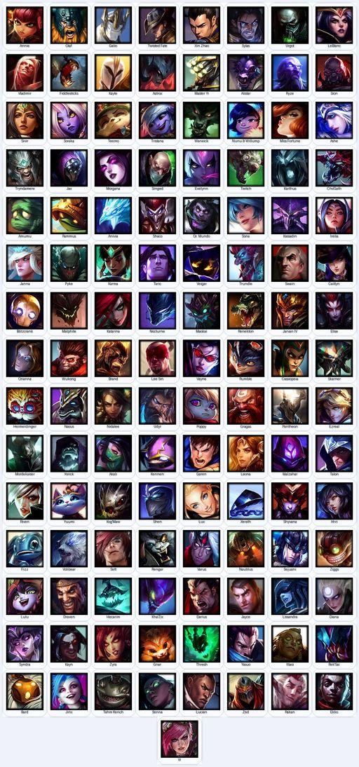 LA | Unranked | Handmade | Level 97 | 12 Skins | Nearly All Champs (121) | Full Access