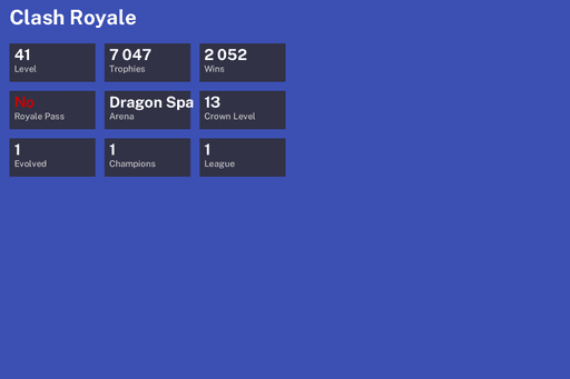 [KT13] | Level 41 | 7047 Trophies | Dragon Spa | 2052 Wins | 1 Evol. | 1 Champ. | BS Lv.113 | CoC TH9 | Full Access