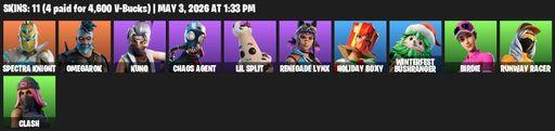[PC/PSN/XBOX] | 11 skins | Spectra Knight | Omegarok | Kuno | Chaos Agent | Lil Split | Renegade Lynx | Holiday Boxy | Winterfest Bushranger | Birdie | Full Access