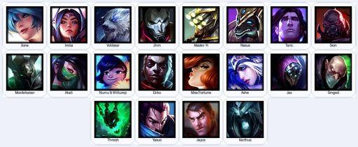 NA | Unranked | Handmade | Level 20 | 1 Skins | 20 Champions | Full Access