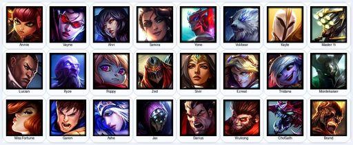 LA | Unranked | Handmade | Level 21 | 1 Skins | 24 Champions | Full Access