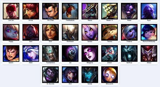 EUW | Unranked | Handmade | Level 30 | 6 Skins | 28 Champions | Full Access