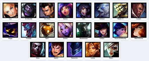LA | Unranked | Handmade | Level 36 | 5 Skins | 21 Champions | Full Access