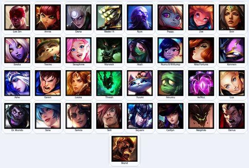 LA | Unranked | Handmade | Level 21 | 1 Skins | 33 Champions | Full Access