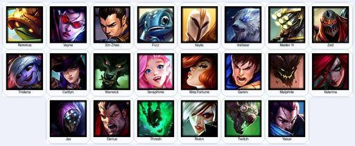 SG | Unranked | Handmade | Level 21 | 6 Skins | 22 Champions | Full Access