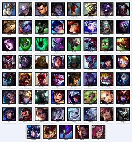 LA | Unranked | Handmade | Level 111 | 17 Skins | 61 Champions | Full Access