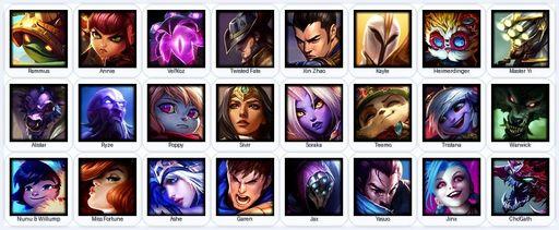 NA | Unranked | Handmade | Level 16 | 5 Skins | 24 Champions | Full Access