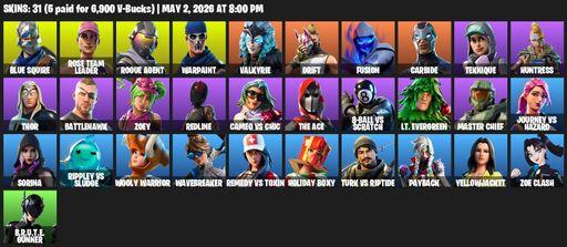[PC/PSN] | 31 skins | OG STW | Blue Squire | Mako | Rose Team Leader | Rogue Agent | Warpaint | Valkyrie | Drift | Fusion | Carbide | Teknique | Full Access