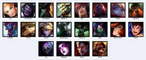 LA | Unranked | Handmade | Level 21 | 1 Skins | 20 Champions | Full Access