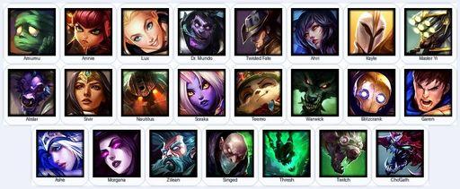 LA | Unranked | Handmade | Level 100 | 3 Skins | 23 Champions | 20033 BE | Full Access