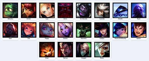 LA | Unranked | Handmade | Level 21 | 1 Skins | 20 Champions | Full Access