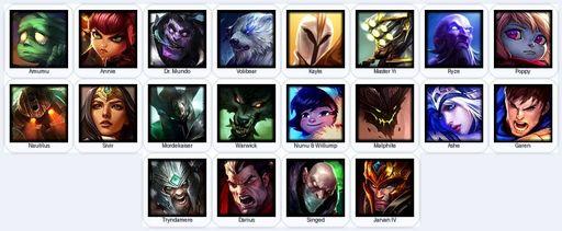 LA | Unranked | Handmade | Level 21 | 1 Skins | 20 Champions | Full Access
