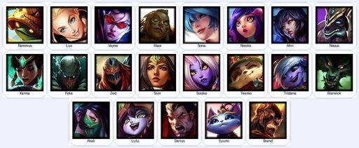 LA | Unranked | Handmade | Level 25 | 21 Champions | Full Access