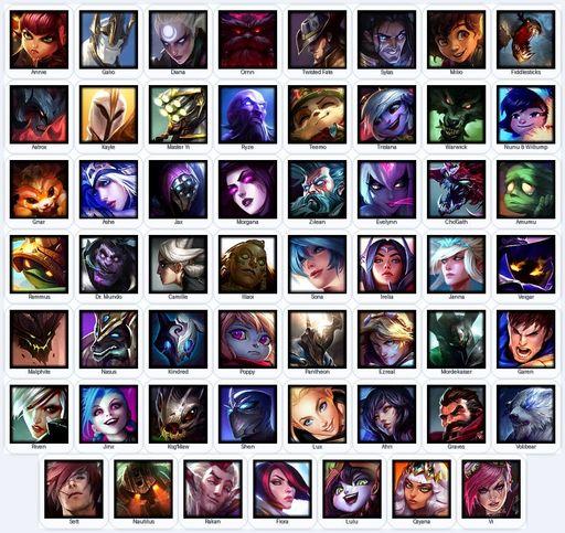 LA | Unranked | Handmade | Level 70 | 18 Skins | 55 Champions | Full Access