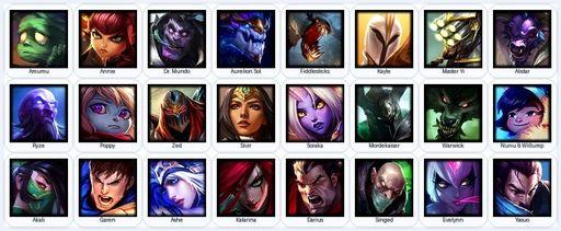 LA | Unranked | Handmade | Level 21 | 24 Champions | Full Access