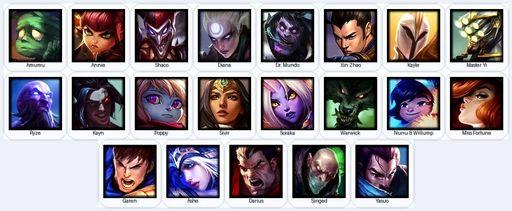 EUW | Unranked | Handmade | Level 16 | 1 Skins | 21 Champions | Full Access
