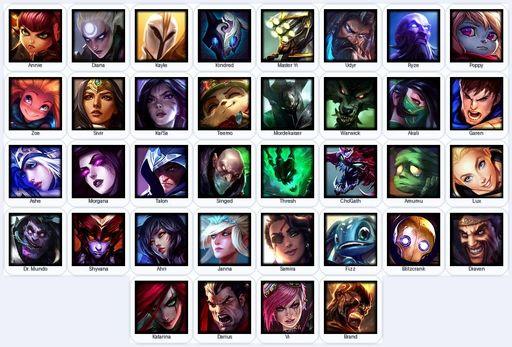 LA | Unranked | Handmade | Level 35 | 7 Skins | 36 Champions | Full Access