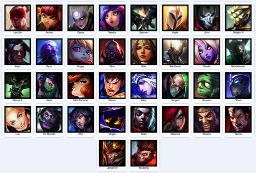 LA | Unranked | Handmade | Level 35 | 4 Skins | 34 Champions | 7166 BE | Full Access