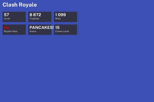 [KT15] | Level 57 | 8872 Trophies | PANCAKES! | 1099 Wins | Full Access