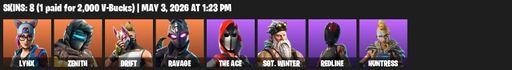 [PC/PSN/XBOX] | 8 skins | Lynx | Zenith | Drift | Ravage | The Ace | Sgt. Winter | Redline | Huntress | Scorcher | The Destroyer's Destroyer | Full Access
