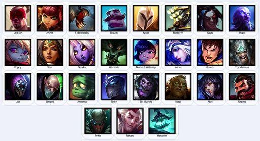 LA | Unranked | Handmade | Level 18 | 1 Skins | 27 Champions | Full Access