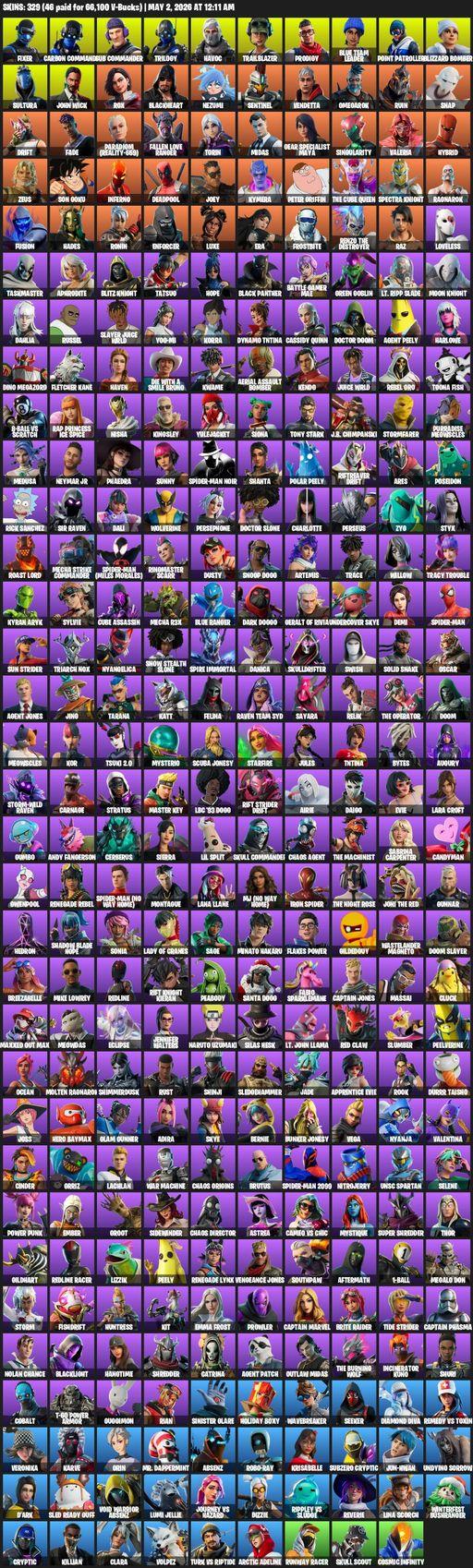 [PC/XBOX] | 329 skins | Lara Croft | Fixer | Carbon Commando | Sub Commander | Trilogy | Havoc | Trailblazer | Prodigy | Blue Team Leader | Full Access