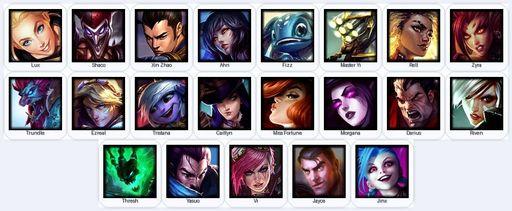 LA | Unranked | Handmade | Level 20 | 5 Skins | 21 Champions | Full Access