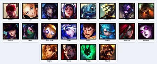 LA | Unranked | Handmade | Level 23 | 6 Skins | 20 Champions | Full Access