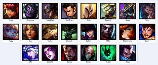 LA | Unranked | Handmade | Level 21 | 1 Skins | 22 Champions | Full Access