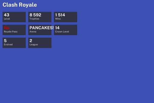 [KT14] | Level 43 | 8592 Trophies | PANCAKES! | 1514 Wins | 5 Evol. | BS Lv.42 | Full Access