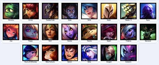 LA | Unranked | Handmade | Level 40 | 7 Skins | 22 Champions | Full Access